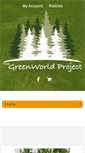 Mobile Screenshot of greenworldproject.net